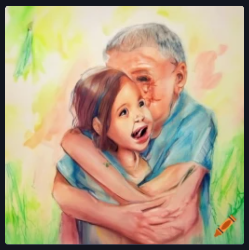 craiyon_000400_a_happy_girl_embracing_her_grandfather_in_a_garden.png