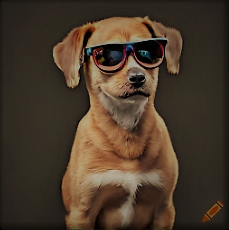 craiyon_104850_A_serious_brown_pup_wearing_sunglasses_portrayed_by_picasso.png