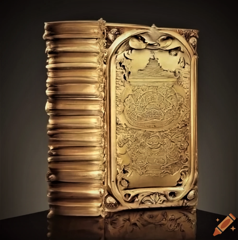 craiyon_165152_A_stack_of_antique_tomes__adorned_in_gold_relief_and_parchment_pages.png