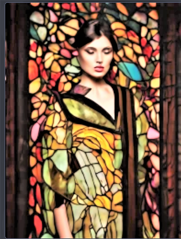 craiyon_162012_Tiffany_style_stained_glass_window_of_elegant_woman_surrounded_by_flowers.png