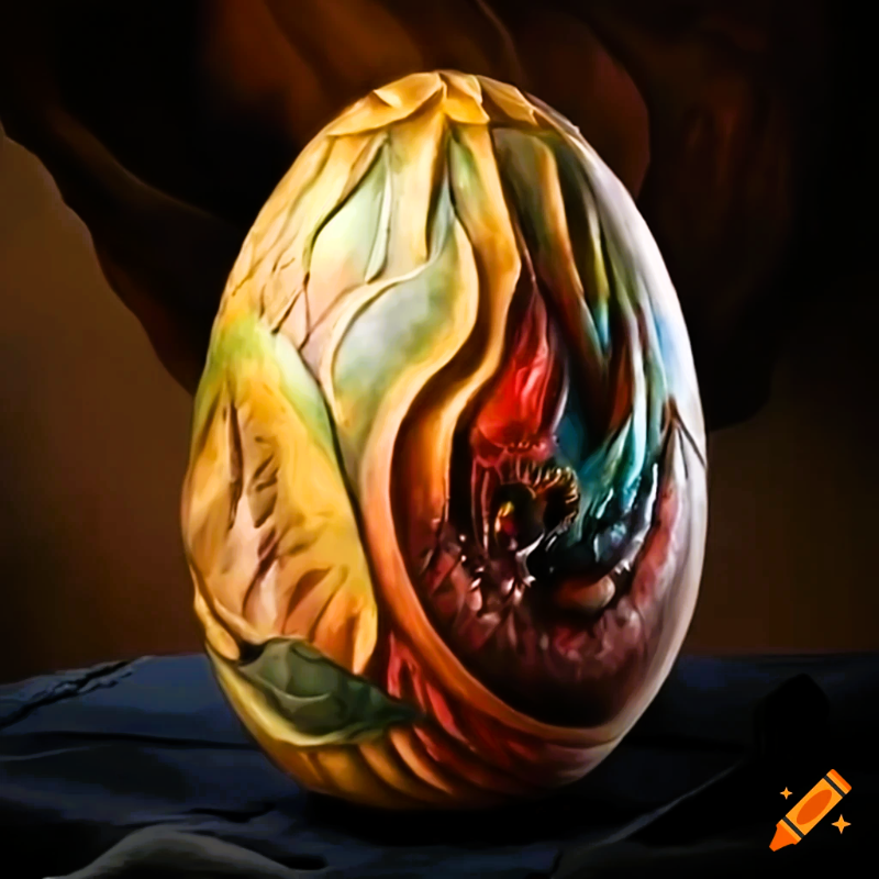 craiyon_144351_Artists_painting_a_dragon_egg_replica_with_an_attentive_audience_8k_realistic_HD.png