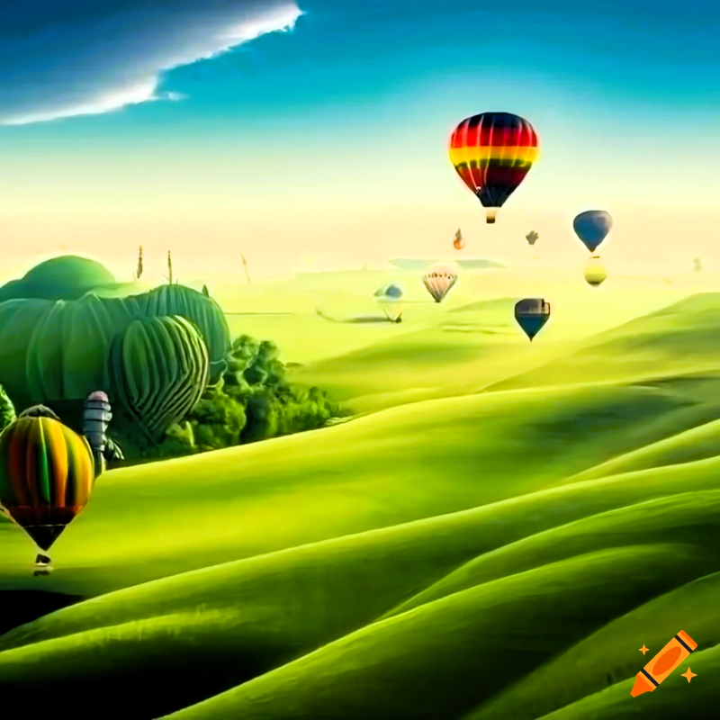 craiyon_165331_Landscape_with_grassy_hills__trees__cityscape_and_hot_air_balloons.png