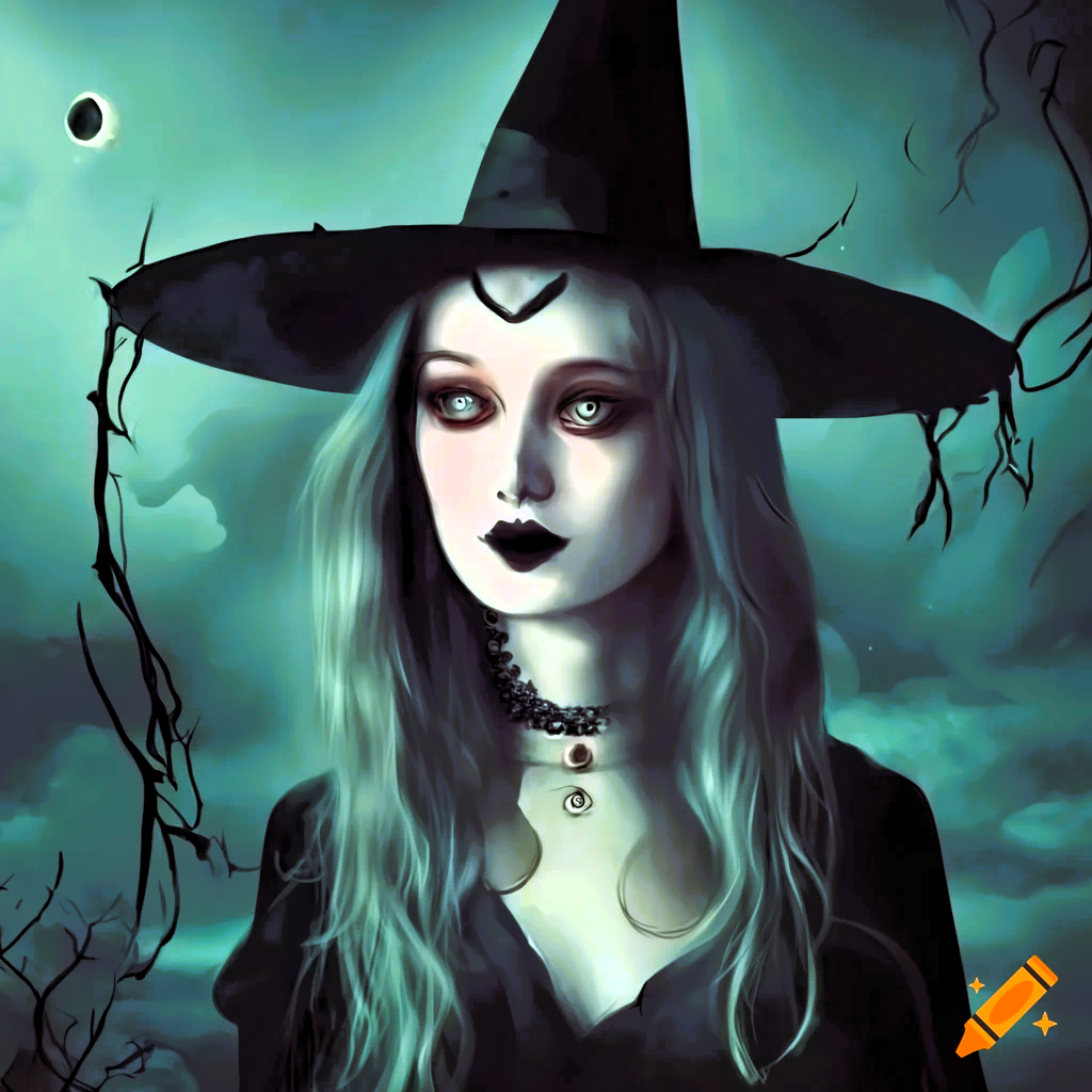 craiyon_191809_A_witch_with_moon_background__looking_mysterious_and_dangerous__with_brilliant_eyes.png