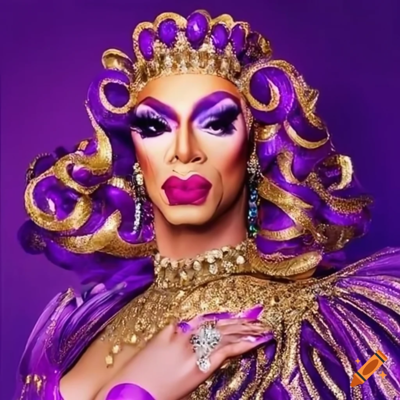 craiyon_132654_Rupauls_drag_race__drag_queen__wearing_royal_purple_and_gold_accents_dress.png