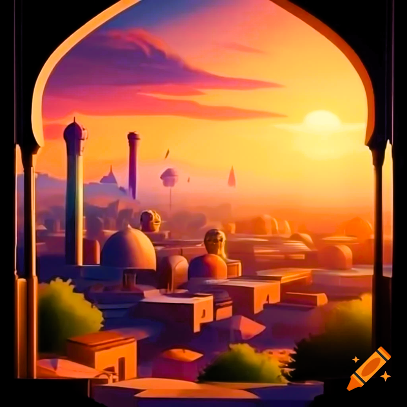 craiyon_152516_Shiraz_city_skyline__fantasy__sunrise__warm_sunlight__painterly_style.png