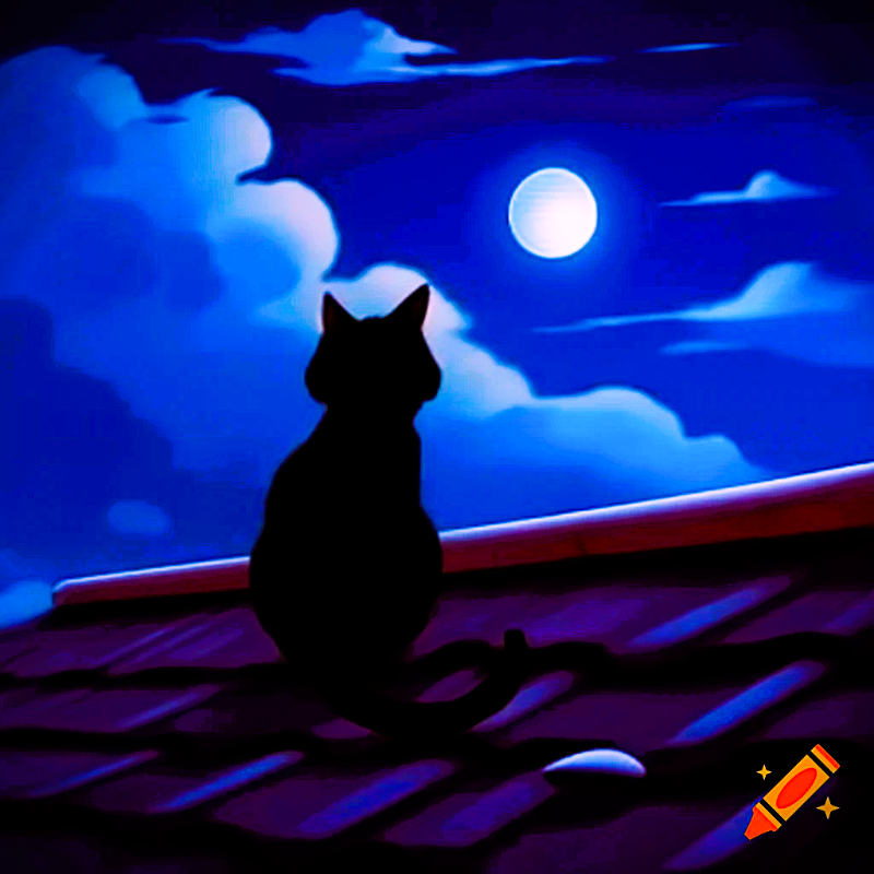 craiyon_194744_Black_cat_sitting_on_the_roof__clouds__twilight__moon_lights.png