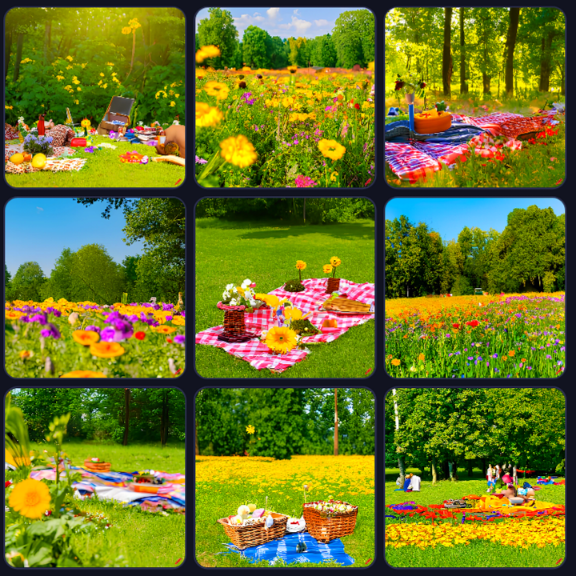 craiyon_194358_Big_picnic_in_the_medow_with_champdign_and_colorful_flowers_sun_is_shining_modern.png