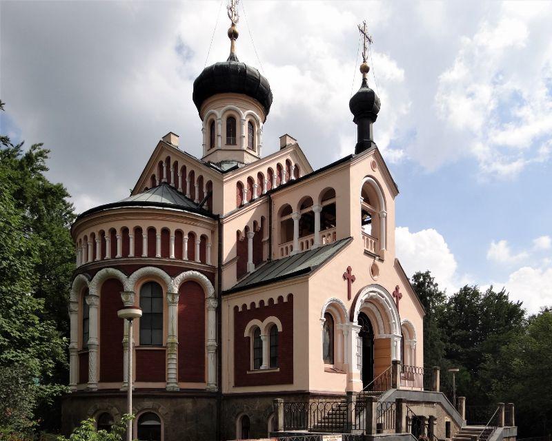 Die russisch-orthodoxe Kirche des Heiligen Wladimir in Marienbad