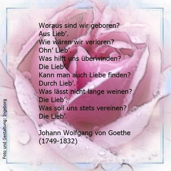 Goethe, Woraus sind wir geboren.jpg